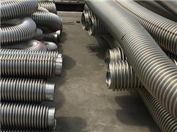 大口径波纹管堆放